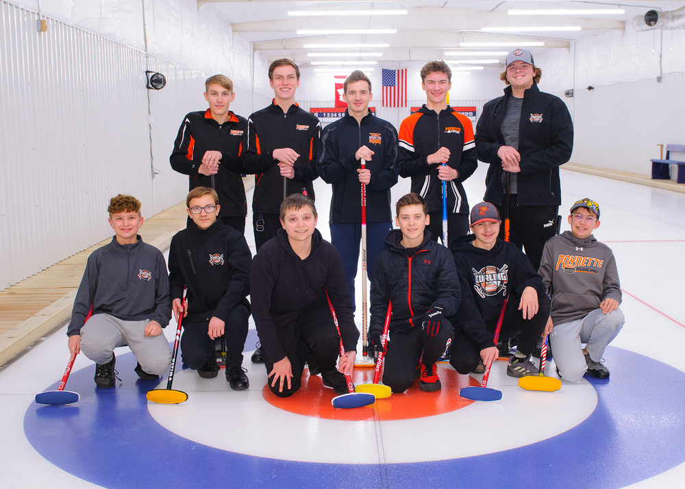 2023-2024 Boys Curling Team